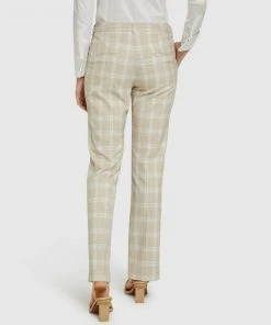 Oxford Danica Check Suit Trousers Sand -Deals The Style Setters Store http3A2F2Fstatic.theiconic.com .au2Fp2Foxford 4664 9815711 3