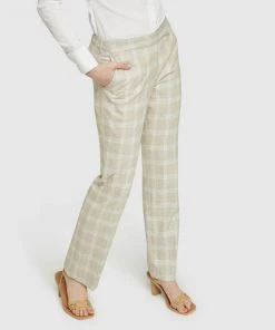 Oxford Danica Check Suit Trousers Sand -Deals The Style Setters Store http3A2F2Fstatic.theiconic.com .au2Fp2Foxford 4667 9815711 4