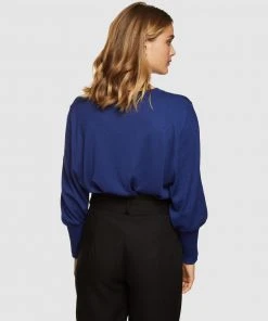 Oxford Willow Bell Sleeve Knit Blue -Deals The Style Setters Store http3A2F2Fstatic.theiconic.com .au2Fp2Foxford 4668 5801601 3