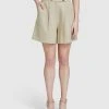 Oxford Sasha Linen Shorts Natural