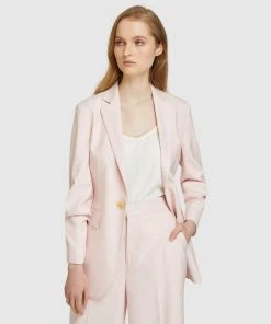 Oxford Lola Suit Jacket Pink