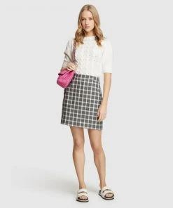 Oxford Darcy Check Linen Mini Skirt Grey -Deals The Style Setters Store http3A2F2Fstatic.theiconic.com .au2Fp2Foxford 4881 8004141 5