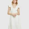 Oxford Stanmore Cotton Dress Ivory