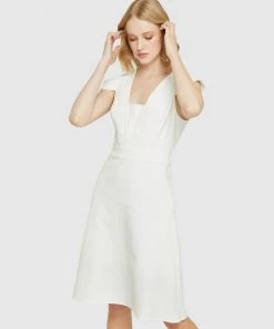 Oxford Stanmore Cotton Dress Ivory -Deals The Style Setters Store http3A2F2Fstatic.theiconic.com .au2Fp2Foxford 4924 4225711 4