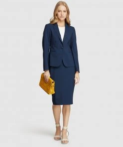 Oxford Peggy Wool Lycra Suit Skirt Fc Blue -Deals The Style Setters Store http3A2F2Fstatic.theiconic.com .au2Fp2Foxford 5265 2578631 7