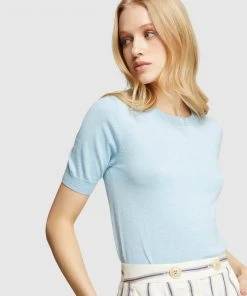 Oxford Grace S/S Cashmere Blend Knit Blue -Deals The Style Setters Store http3A2F2Fstatic.theiconic.com .au2Fp2Foxford 5459 4790441 4