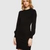 Oxford Angelina Knitted Dress Black