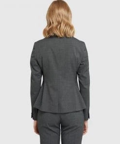 Oxford Chica Wool Stretch Suit Jacket Charcoal -Deals The Style Setters Store http3A2F2Fstatic.theiconic.com .au2Fp2Foxford 5593 8275811 3