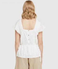 Oxford Bianka Lace Trim Top Ivory -Deals The Style Setters Store http3A2F2Fstatic.theiconic.com .au2Fp2Foxford 5639 1532911 3