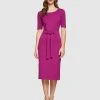 Oxford Reaba Ponti Dress Iris