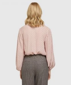 Oxford Mariette Geo Printed Blouse Rose -Deals The Style Setters Store http3A2F2Fstatic.theiconic.com .au2Fp2Foxford 5979 6950631 3