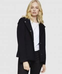 Oxford Jazzie Hoody Jacket Navy