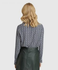 Oxford Poppy Geo Print Blouse Navy/khaki -Deals The Style Setters Store http3A2F2Fstatic.theiconic.com .au2Fp2Foxford 6275 4652131 3