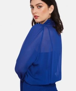 Oxford Costa Georgette Dress Blue -Deals The Style Setters Store http3A2F2Fstatic.theiconic.com .au2Fp2Foxford 6474 009876 7