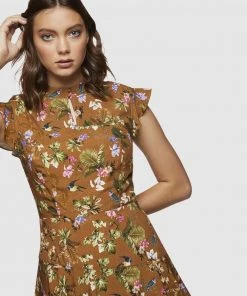 Oxford Christina Floral Dress Spice -Deals The Style Setters Store http3A2F2Fstatic.theiconic.com .au2Fp2Foxford 6664 197898 4