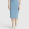 Oxford Peggy Eco Suit Skirt Blue