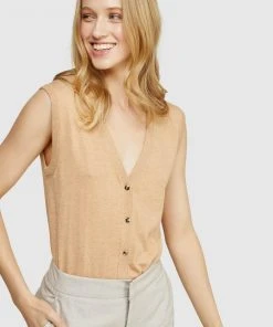 Oxford Kimmy Button Up Tank Natural -Deals The Style Setters Store http3A2F2Fstatic.theiconic.com .au2Fp2Foxford 6890 4884841 4
