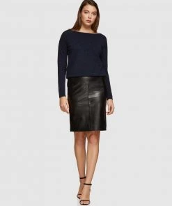 Oxford Gianna Metallic Boatneck Knit Navy -Deals The Style Setters Store http3A2F2Fstatic.theiconic.com .au2Fp2Foxford 6909 349269 5