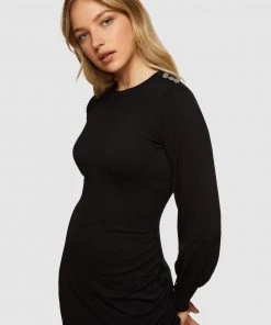 Oxford Vivian Knitted Mini Dress Black -Deals The Style Setters Store http3A2F2Fstatic.theiconic.com .au2Fp2Foxford 7290 8162901 4