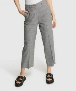 Oxford Helena Check Stretch Eco Suit Pants Black/White -Deals The Style Setters Store http3A2F2Fstatic.theiconic.com .au2Fp2Foxford 7325 3553941 4