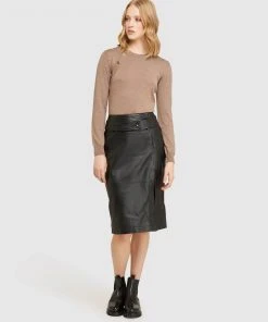 Oxford Regina Leather Skirt With Detachable Belt Black -Deals The Style Setters Store http3A2F2Fstatic.theiconic.com .au2Fp2Foxford 8164 5774521 5