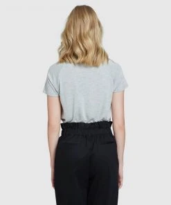 Oxford Emilia Metallic Trim T-Shirt Silver -Deals The Style Setters Store http3A2F2Fstatic.theiconic.com .au2Fp2Foxford 8308 0719411 3