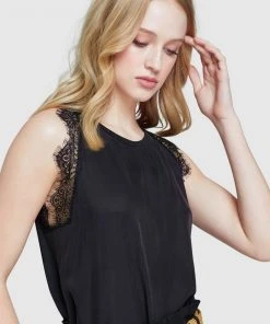 Oxford Kitty Lace Trim Tank Black -Deals The Style Setters Store http3A2F2Fstatic.theiconic.com .au2Fp2Foxford 8370 3619411 4