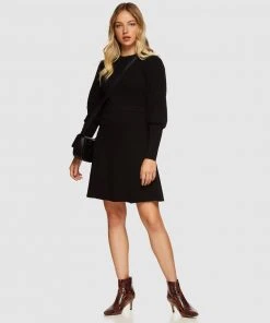 Oxford Kirsten Knitted Dress Black -Deals The Style Setters Store http3A2F2Fstatic.theiconic.com .au2Fp2Foxford 8639 0365801 5