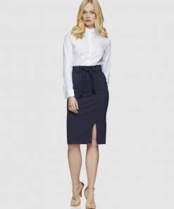 Oxford Layla Ponti Skirt Petrol -Deals The Style Setters Store http3A2F2Fstatic.theiconic.com .au2Fp2Foxford 8746 821688 5