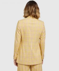Oxford Lola Eco Check Blazer Acid/Pink -Deals The Style Setters Store http3A2F2Fstatic.theiconic.com .au2Fp2Foxford 8754 5243511 3