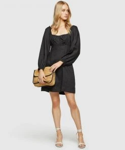 Oxford Peta Linen Blend Dress Black -Deals The Style Setters Store http3A2F2Fstatic.theiconic.com .au2Fp2Foxford 8830 0551941 5