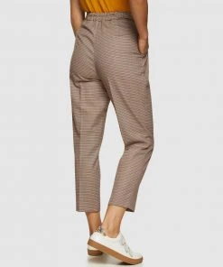 Oxford Lara Eco Checked Trousers Camel -Deals The Style Setters Store http3A2F2Fstatic.theiconic.com .au2Fp2Foxford 8900 6231601 3