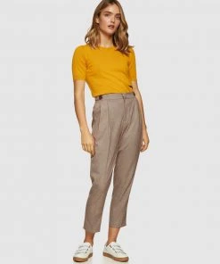 Oxford Lara Eco Checked Trousers Camel -Deals The Style Setters Store http3A2F2Fstatic.theiconic.com .au2Fp2Foxford 8905 6231601 5