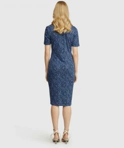 Oxford Penny Animal Printed Jersey Dress Navy/Blue -Deals The Style Setters Store http3A2F2Fstatic.theiconic.com .au2Fp2Foxford 8939 1553941 3