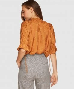 Oxford Parker Jacquard Top Spice -Deals The Style Setters Store http3A2F2Fstatic.theiconic.com .au2Fp2Foxford 8946 3629601 3