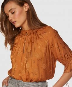 Oxford Parker Jacquard Top Spice -Deals The Style Setters Store http3A2F2Fstatic.theiconic.com .au2Fp2Foxford 8948 3629601 4