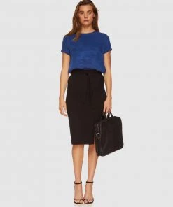 Oxford Katrina Woven Front T-shirt Blue -Deals The Style Setters Store http3A2F2Fstatic.theiconic.com .au2Fp2Foxford 8980 5844701 5