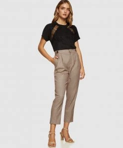 Oxford Sandra Lace Trim T-shirt Black -Deals The Style Setters Store http3A2F2Fstatic.theiconic.com .au2Fp2Foxford 8990 7533601 5