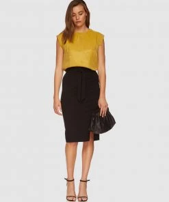 Oxford Skylar Woven Front T-Shirt Acid -Deals The Style Setters Store http3A2F2Fstatic.theiconic.com .au2Fp2Foxford 9010 2354701 5