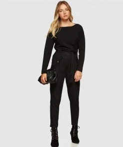 Oxford Gianna Metallic Boatneck Knit Black -Deals The Style Setters Store http3A2F2Fstatic.theiconic.com .au2Fp2Foxford 9055 6521801 5