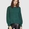 Oxford Sammie Boatneck Knit Green