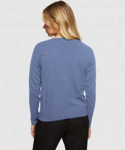 Oxford Gianna Metallic Boatneck Knit Bluestone -Deals The Style Setters Store http3A2F2Fstatic.theiconic.com .au2Fp2Foxford 9067 5521801 3