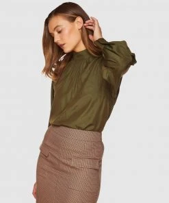 Oxford Regina Long Sleeve Top Green -Deals The Style Setters Store http3A2F2Fstatic.theiconic.com .au2Fp2Foxford 9116 2629601 2