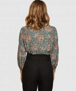 Oxford Bettina Chintz Print Top Green multi -Deals The Style Setters Store http3A2F2Fstatic.theiconic.com .au2Fp2Foxford 9149 4031601 3