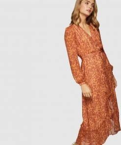 Oxford Solita Animal Print Midi Dress Spice -Deals The Style Setters Store http3A2F2Fstatic.theiconic.com .au2Fp2Foxford 9195 4231601 4
