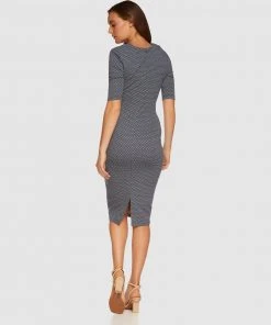 Oxford Annie Stretch Knit Geo Dress Navy/silver -Deals The Style Setters Store http3A2F2Fstatic.theiconic.com .au2Fp2Foxford 9283 4644701 3