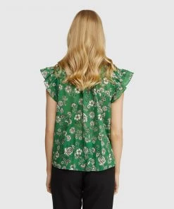 Oxford Mihall Green Floral Top -Deals The Style Setters Store http3A2F2Fstatic.theiconic.com .au2Fp2Foxford 9338 2678641 3