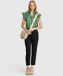 Oxford Mihall Green Floral Top -Deals The Style Setters Store http3A2F2Fstatic.theiconic.com .au2Fp2Foxford 9343 2678641 5