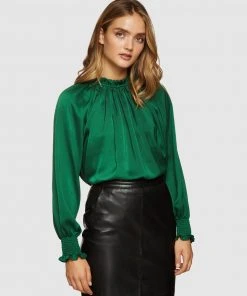 Oxford Sabine Top Green