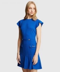 Oxford Mia Ponti Dress Blue -Deals The Style Setters Store http3A2F2Fstatic.theiconic.com .au2Fp2Foxford 9376 8175441 5